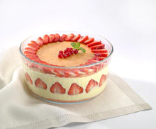 Load image into Gallery viewer, Pyrex Classic Bake and Enjoy Glass Souffle Dish 21cm 2.5 Litre Transparent
