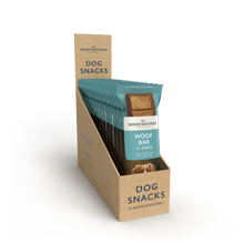 Load image into Gallery viewer, Woof Bar Dog Snack · All Day Breakfast Flavour Dog Snack Bar
