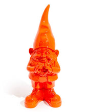 Load image into Gallery viewer, Medium Bright Orange "Heart Hands" Gnome Figure
