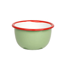 Load image into Gallery viewer, Olive Enamel Bowl - 10cm |Summer Kitchenware |
