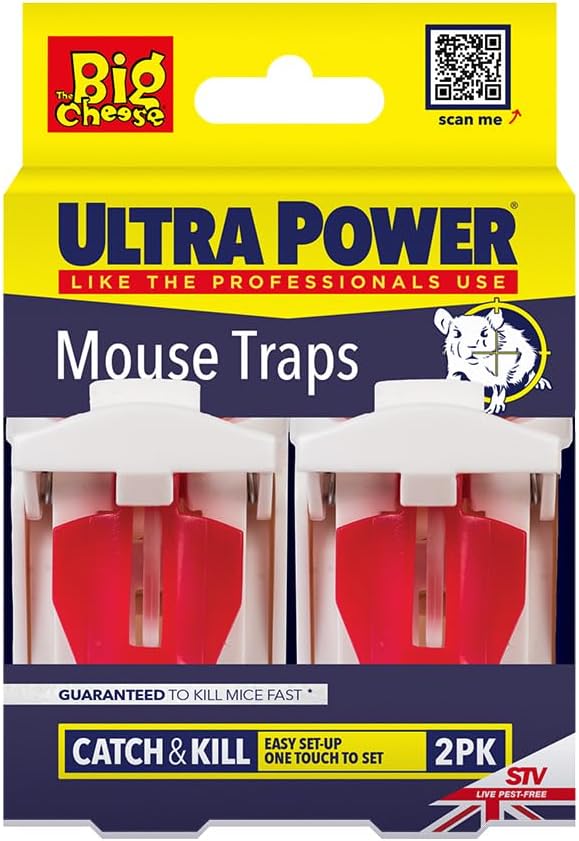 The Big Cheese Ultra Power Mouse Trap (Twin Pack)