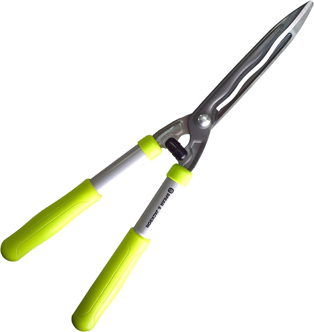 Spear & Jackson Colours Wavy Blade Hand Shears, Green