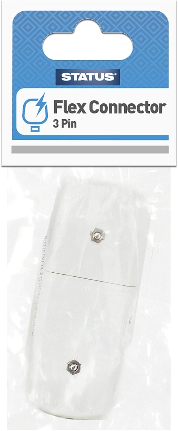 STATUS Flex Connector | 10A 3 Pin Electric Cable Connector |