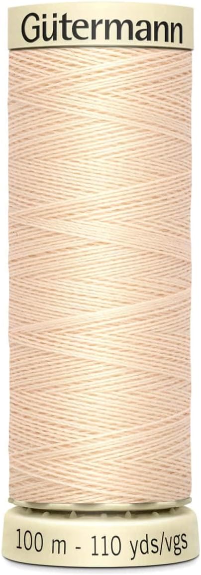 Gutermann Sewing Thread 100m Beige Colour 1