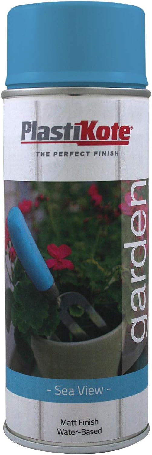 Plastikote Garden Colours Spray Paint Sea View 400Ml
