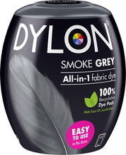 Load image into Gallery viewer, DYLON Washing Machine Fabric Dye Pod for Clothes &amp; Soft Furnishings, 350g – Smoke Grey
