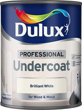 Load image into Gallery viewer, Dulux Professional Undercoat Brilliant White for Wood &amp; Metal 750ml
