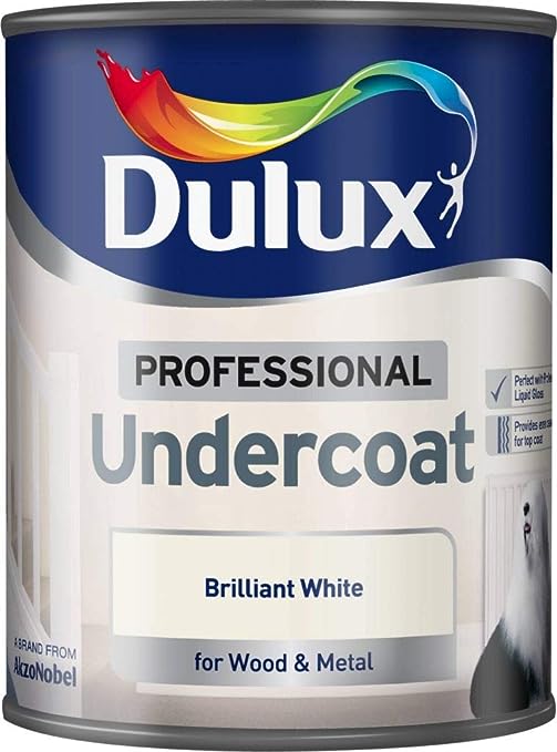 Dulux Professional Undercoat Brilliant White for Wood & Metal 750ml