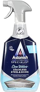 Astonish Specialist Clear Waters Stainless Steel & Shine Spray 750ml