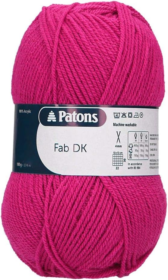 Patons Fab DK, Strawberry (2340), 100g