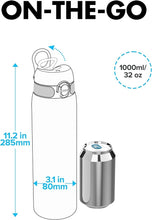 Load image into Gallery viewer, ION8 Bright Blue Water Bottle - 1000ml/1 Litre
