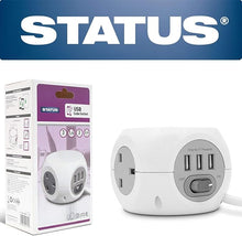 Load image into Gallery viewer, Status 3 USB Cube Socket
