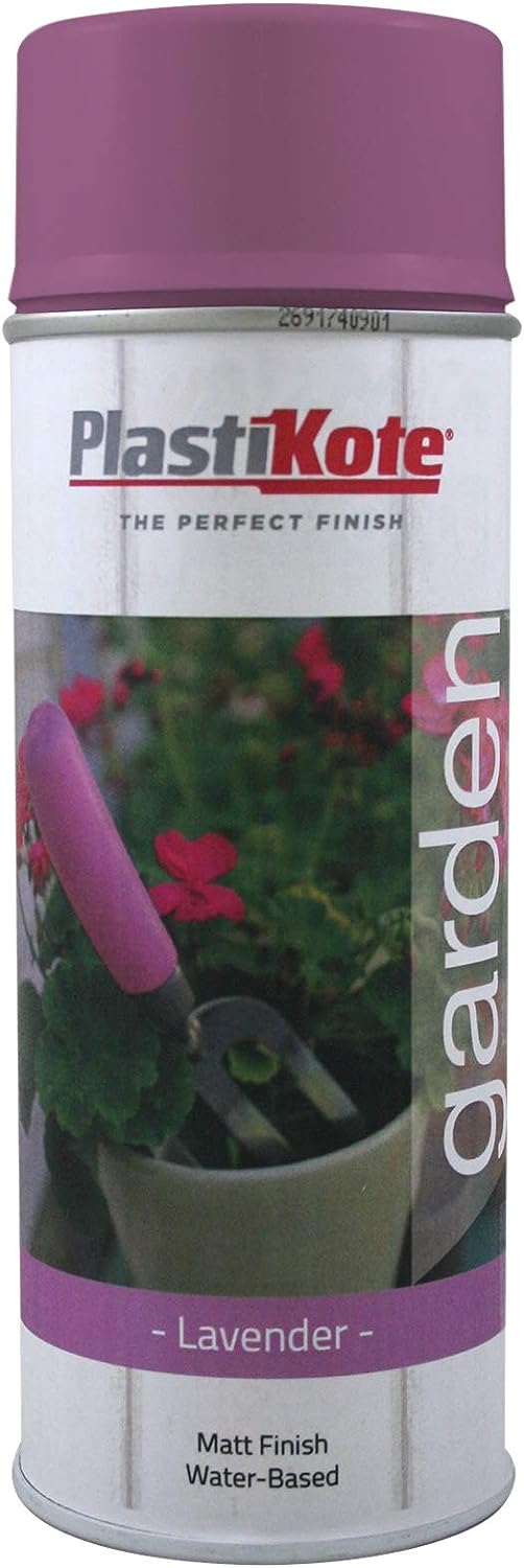 Plastikote Garden Colours Spray Paint Lavender 400Ml
