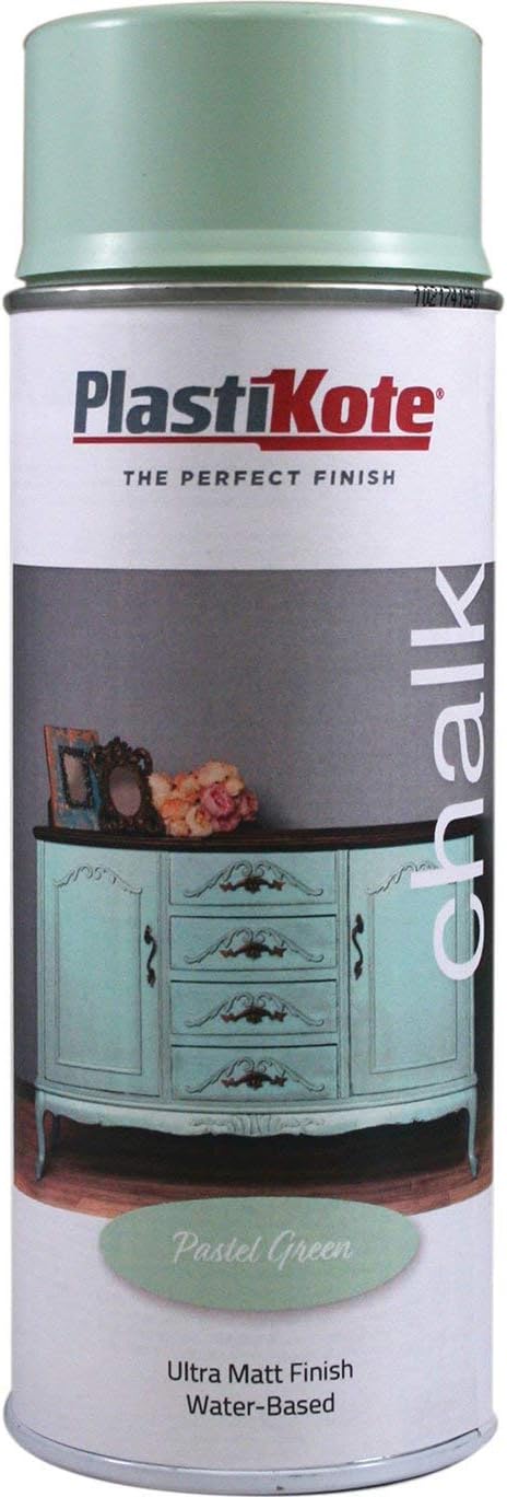 Plasti-kote Chalk Finish Spray Pastel Green 400ml