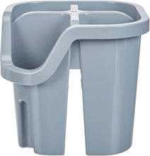 Load image into Gallery viewer, Addis Eco 100% Recycled Plastic Cutlery Utensil Drainer Tray holder caddy with 4 compartment, grey
