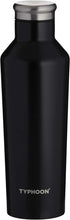 Load image into Gallery viewer, Typhoon Pure Insulated 500ml Double Walled Steel Bottle - Black
