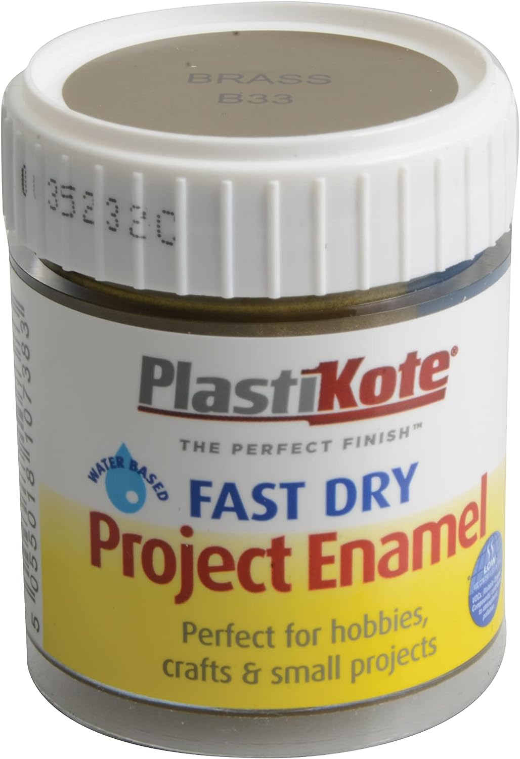 Plasti-Kote Fast Dry Project Enamel 59ML, Brass