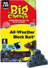 Load image into Gallery viewer, The Big Cheese  all-weather block bait 6x10g
