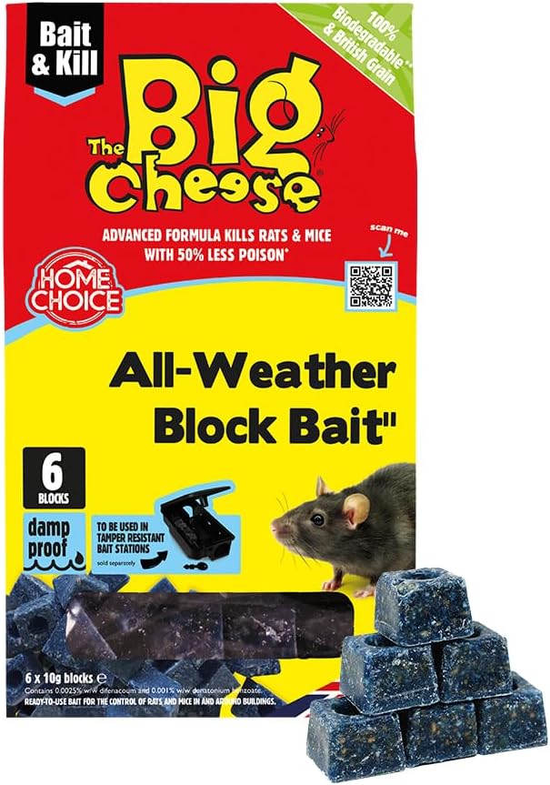 The Big Cheese  all-weather block bait 6x10g