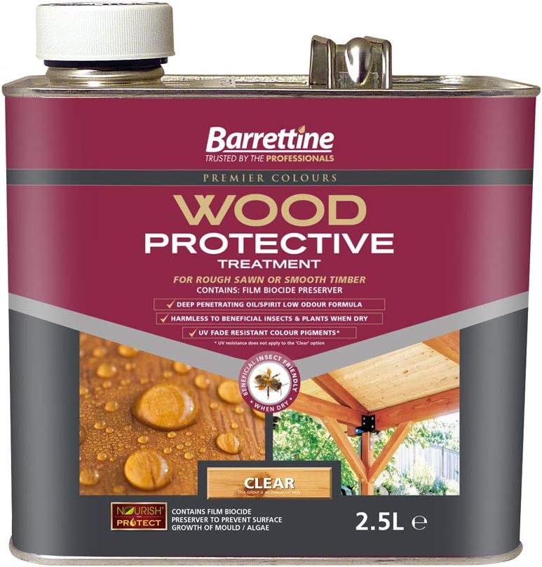 Barrettine Wood Protective Treatment clear 2.5L
