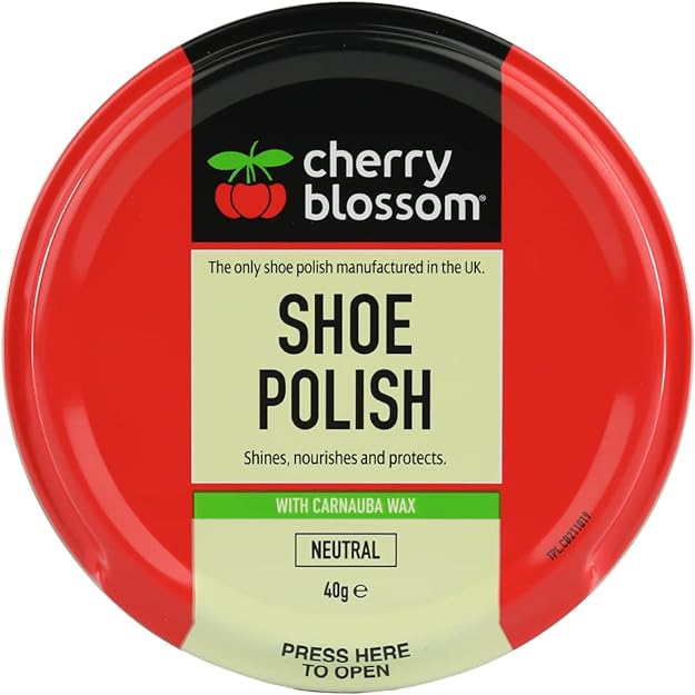 Cherry Blossom Neutral Shoe Polish 40g
