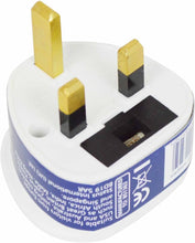Load image into Gallery viewer, Status 13A UK Visitor Travel Adaptor
