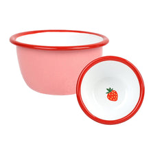 Load image into Gallery viewer, Strawberry Enamel Bowl - 10cm | Summer Kitchenware |
