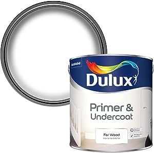 Dulux Primer & Undercoat for Wood - Interior & Exterior - 2.5L