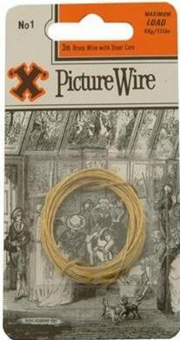 Centurion - No1 3m Brass Picture Wire