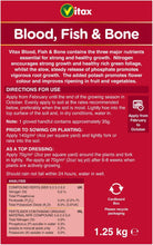 Load image into Gallery viewer, Vitax Blood Fish &amp; Bone Fertiliser 1.25KG
