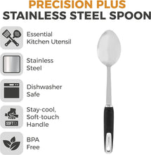 Load image into Gallery viewer, Precision Plus Spoon with Hanging Loop, Softtex Handle, Stainless Steel

