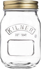 Load image into Gallery viewer, Kilner Glass Screw Top Lid Preserve Jar 0.5 Litre/17 US fl oz
