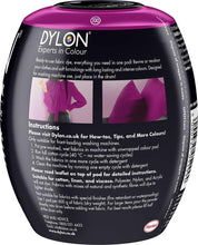 Load image into Gallery viewer, Dylon Washing Machine Fabric Dye Pod for Clothes &amp; Soft Furnishings, 350g -  Orchid Pink
