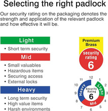 Load image into Gallery viewer, Sterling 30mm Laminated Padlock
