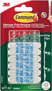 Command Outdoor decorating Clips
