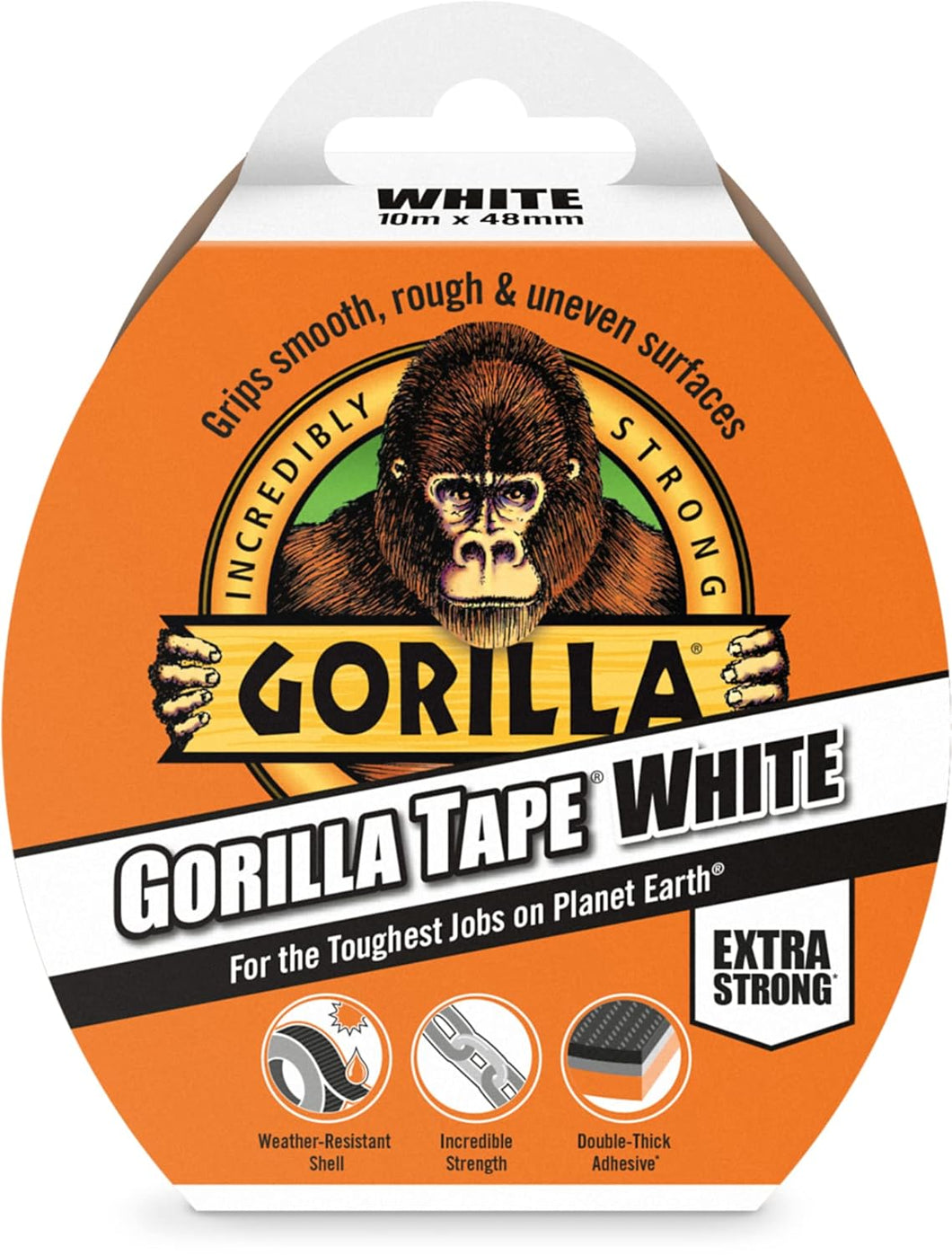 Gorilla Tape White 48mm x 10m