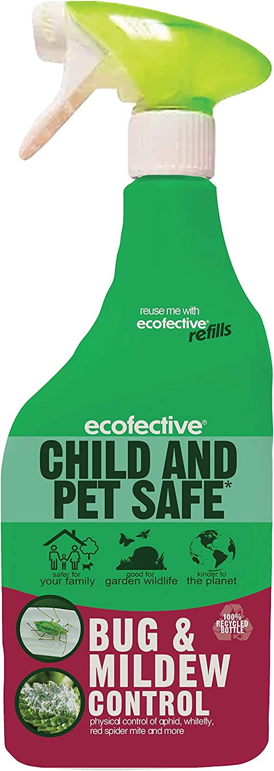 Ecofective Child and Pet Safe Bug & Mildew Plant Control Spray 1L