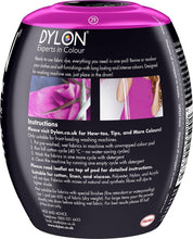 Load image into Gallery viewer, DYLON Washing Machine Fabric Dye Pod for Clothes &amp; Soft Furnishings, 350g – Passion Pink
