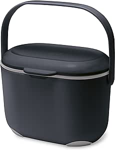Addis2.5L Compost Caddy - Black