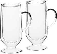 Load image into Gallery viewer, La Cafetiere Double Walled Irish Coffee Glasses Set of 2 - 275ml
