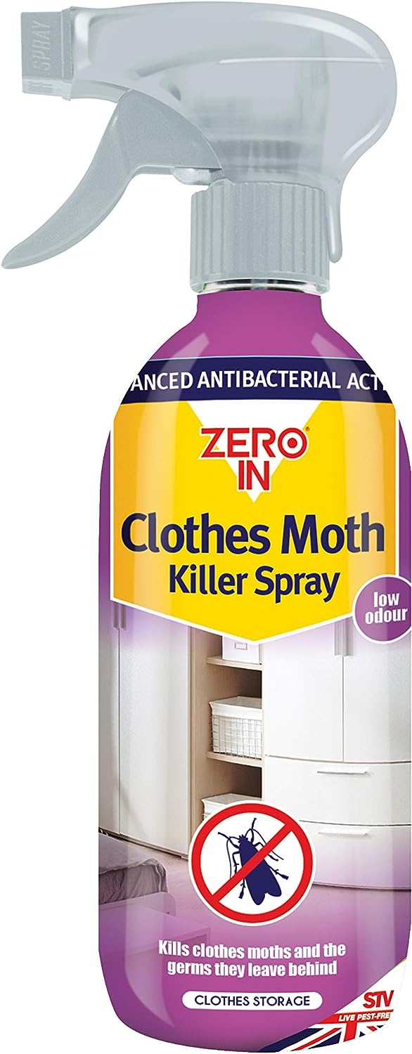 Zero In Clothes Moth Killer spray - 500ml