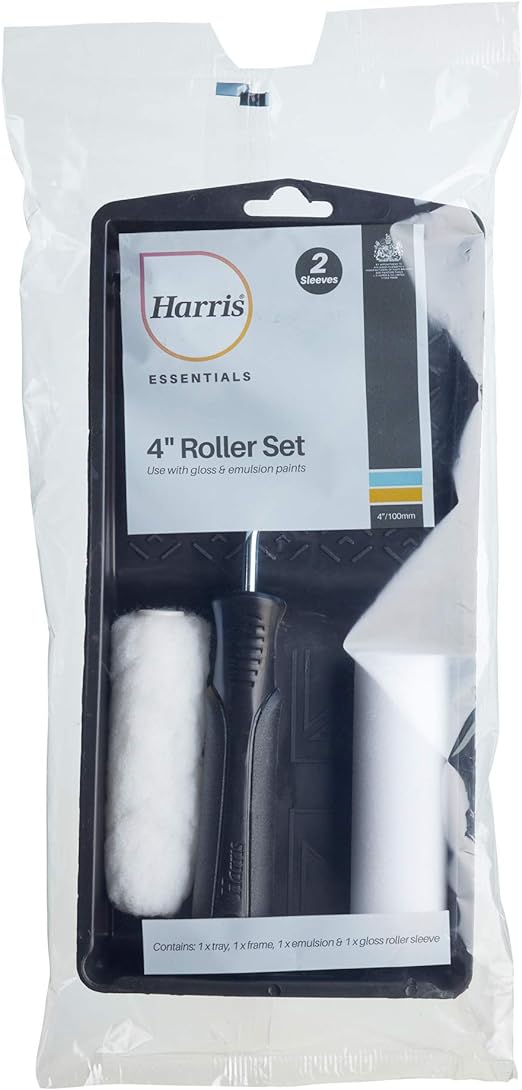 Harris Essentials 4" Mini Roller Set HeadcornHardware