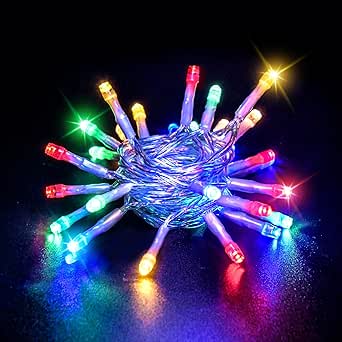 Noma 50 Fit & Forget Multi Coloured LED Battery Operated String Lights