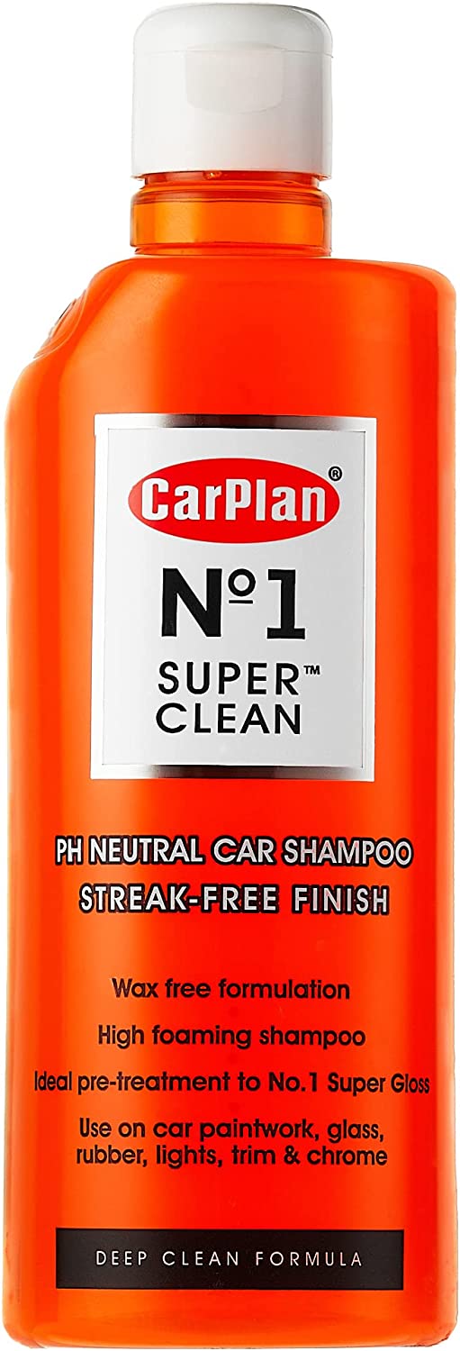 CarPlan No.1 Super Clean Car Shampoo, 600 ml