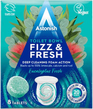 Load image into Gallery viewer, Astonish Toilet Bowl Fizz &amp; Fresh Tablets
