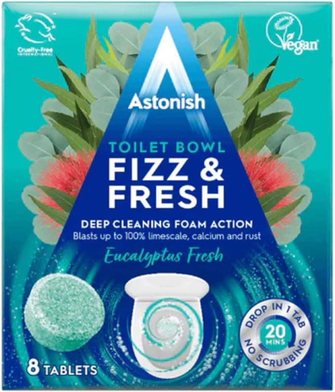 Astonish Toilet Bowl Fizz & Fresh Tablets