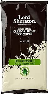 Lord Sheraton Leather Clean & Shine Eco Wipes