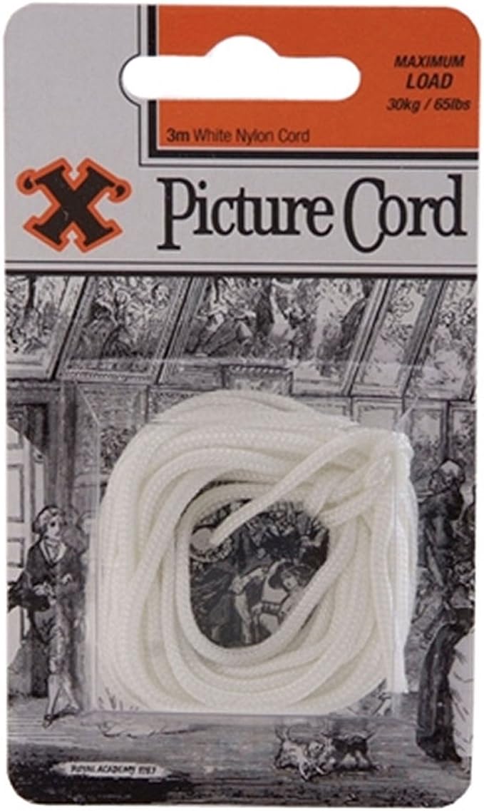 Centurion - 3m White Nylon Picture Cord