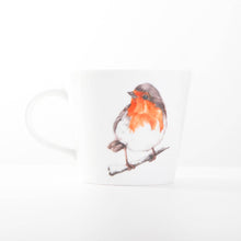 Load image into Gallery viewer, The Hearth – Robin Design New Bone China Mug
