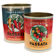 Load image into Gallery viewer, Xl Storage Tins (Set of 2) - Passata
